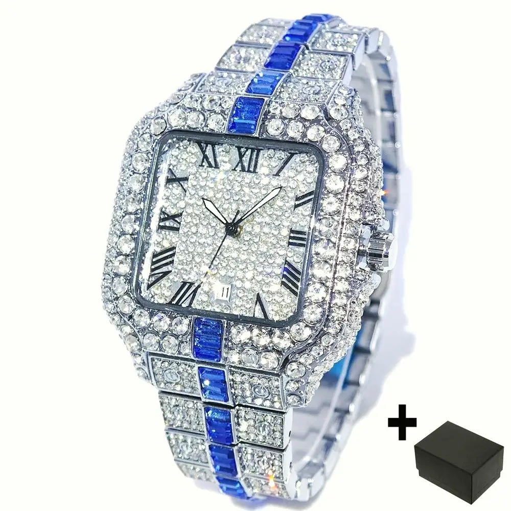 Villa Blvd The Quartz Diamond Date Watch ☛ Multiple Colors Available ☚