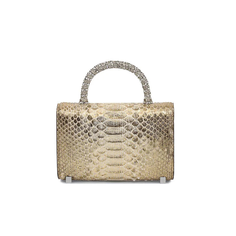 Villa Blvd Viper Diamond Buckle Handbag ☛ Multiple Colors Available ☚