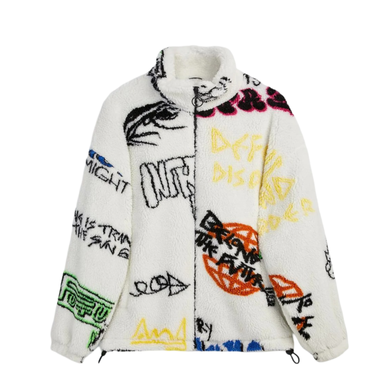 Villa Blvd Graffiti Cashmere Jacket