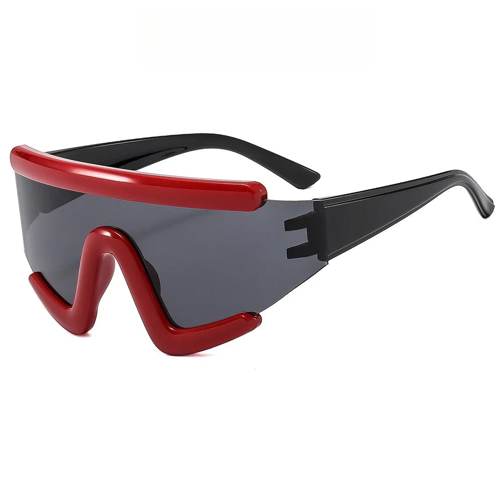 Villa Blvd Retro Oversized Ski Sunglasses ☛ Multiple Colors Available ☚