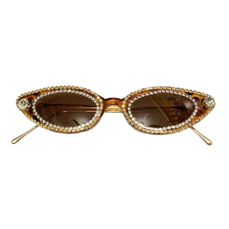 Villa Blvd Diamond Frame Cat-Eye Sunglasses ☛ Multiple Colors Available ☚