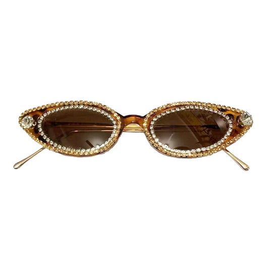 Villa Blvd Diamond Frame Cat-Eye Sunglasses ☛ Multiple Colors Available ☚