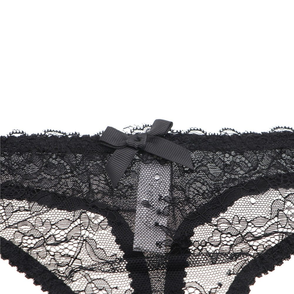 Villa Blvd Ǝntourage Lace Bow Lingerie Set ☛ Multiple Colors Available ☚