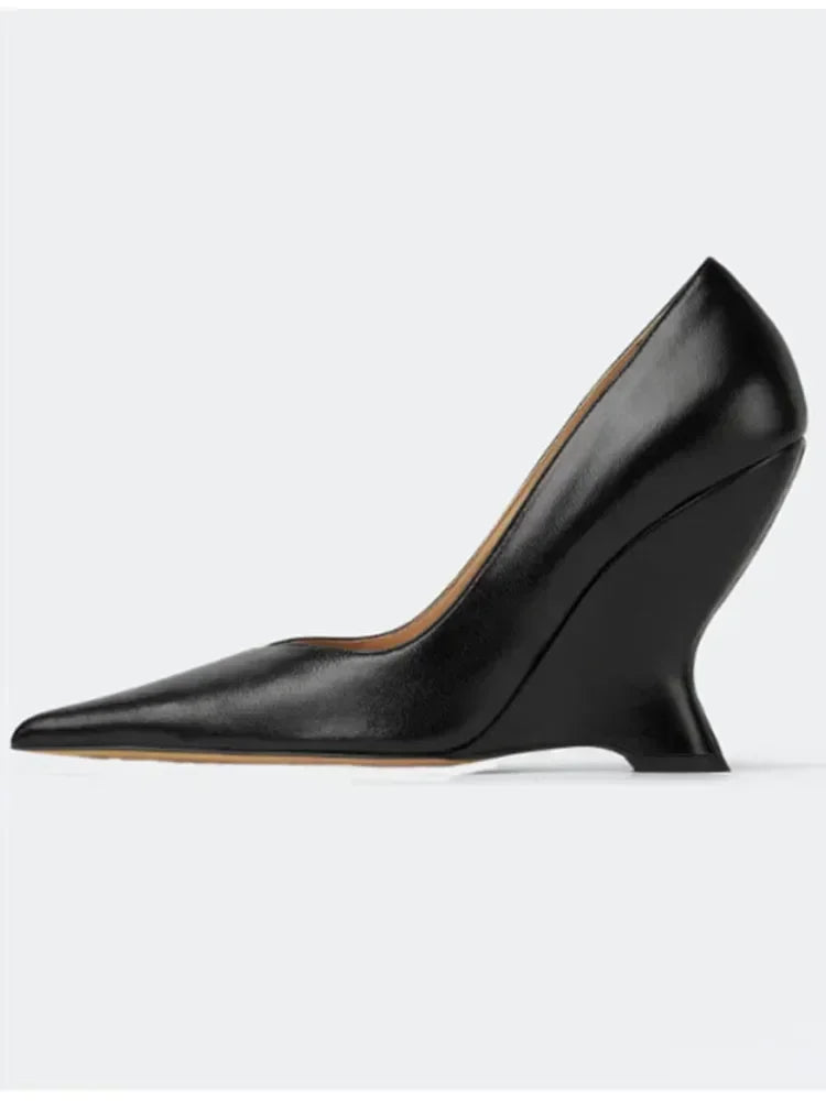 Villa Blvd Lacquer Passenger Heels ☛ Multiple Colors Available ☚