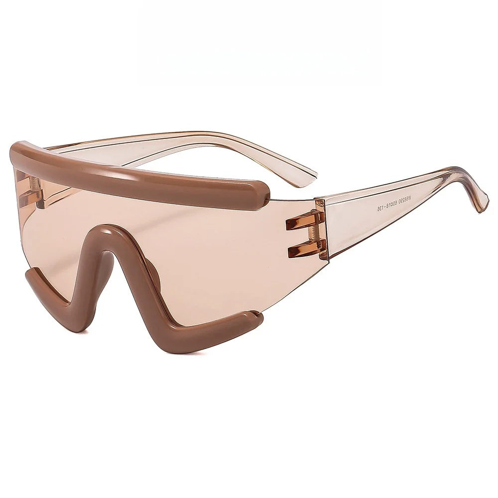 Villa Blvd Retro Oversized Ski Sunglasses ☛ Multiple Colors Available ☚