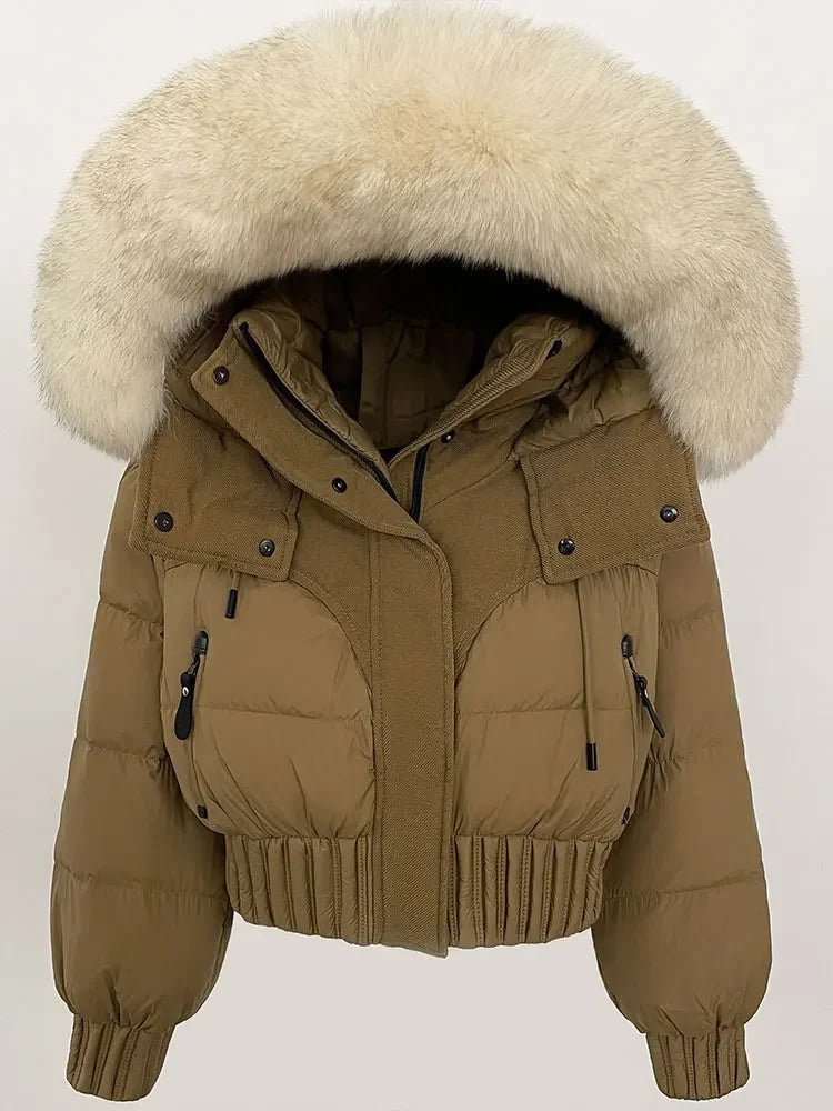 Villa Blvd Fox Hooded Down Coat ☛ Multiple Colors Available ☚