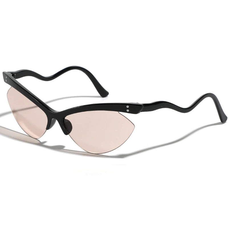 Villa Blvd Retro Wave Cat-Eye Sunglasses  ☛ Multiple Colors Available ☚