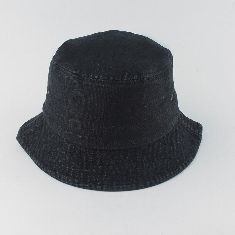 Villa Blvd Denim Bucket Hats ☛ Multiple Colors Available ☚