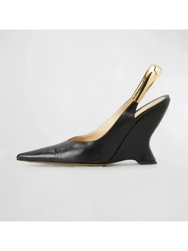 Villa Blvd Lacquer Passenger Heels ☛ Multiple Colors Available ☚