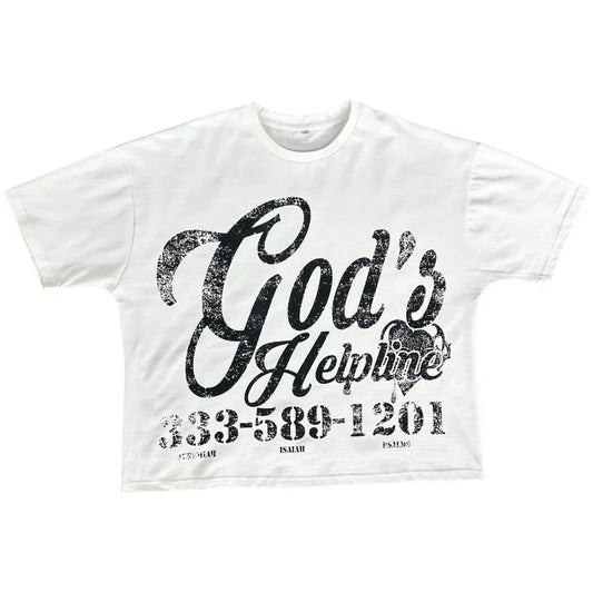 Villa Blvd God Helpline Tee