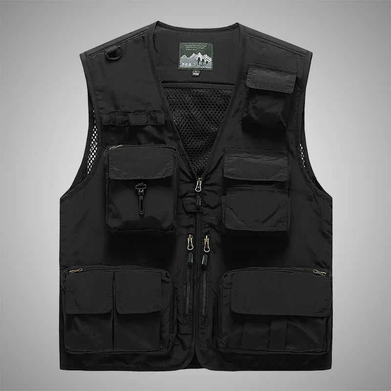 Villa Blvd Multi-Pocket Militant Vest ☛ Multiple Colors Available ☚