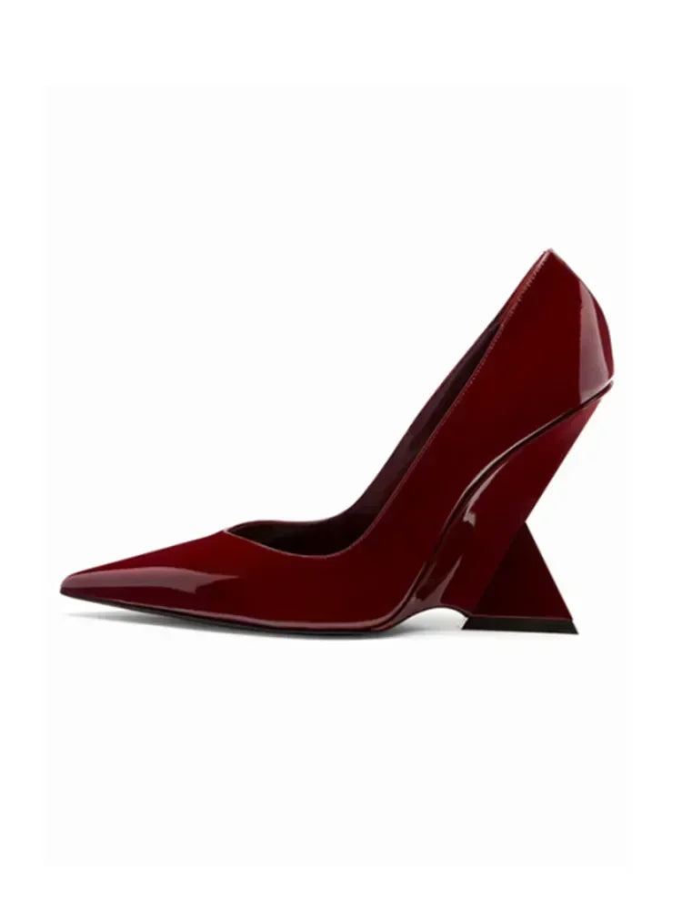 Villa Blvd Lacquer Passenger Heels ☛ Multiple Colors Available ☚