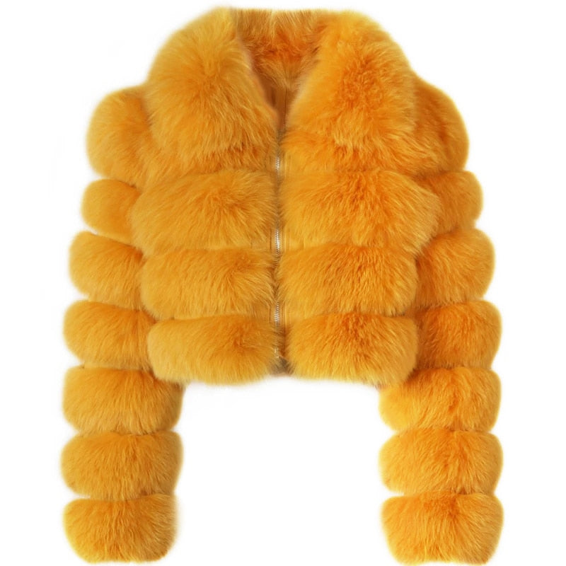 Villa Blvd Ǝntourage Renarde Fur Coat ☛ Multiple Colors Available ☚