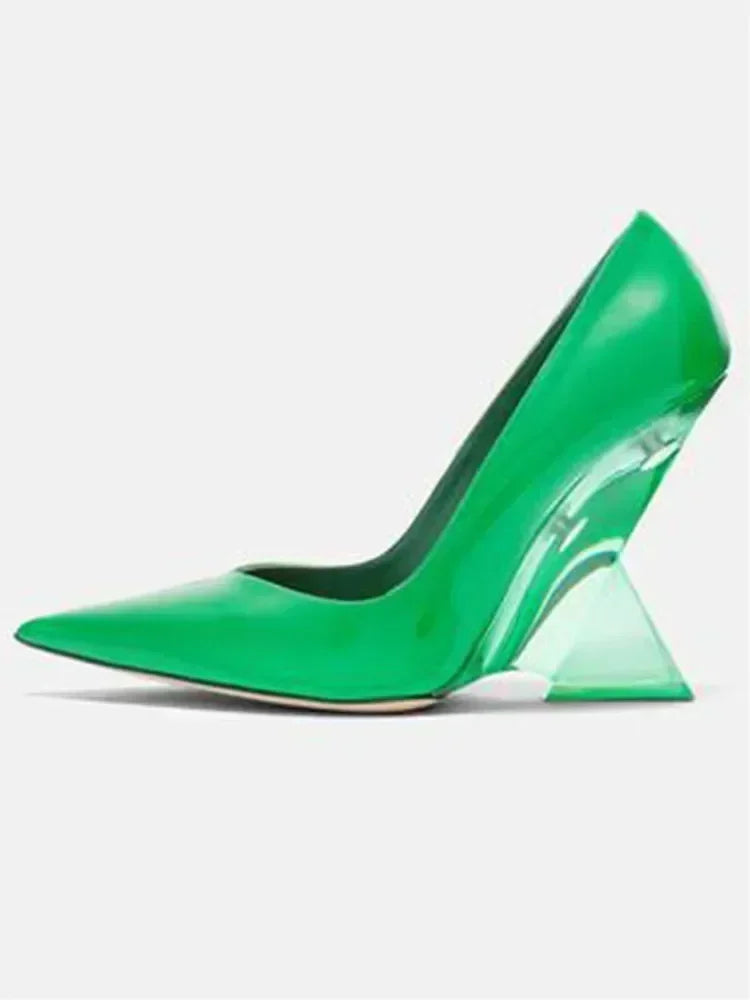 Villa Blvd Lacquer Passenger Heels ☛ Multiple Colors Available ☚