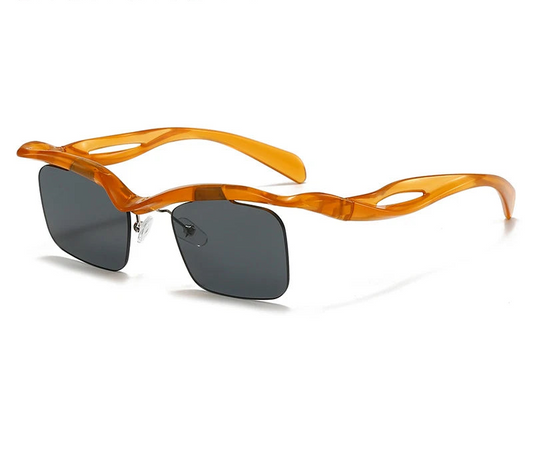 Villa Blvd Split Rim Square Sunglasses ☛ Multiple Colors Available ☚