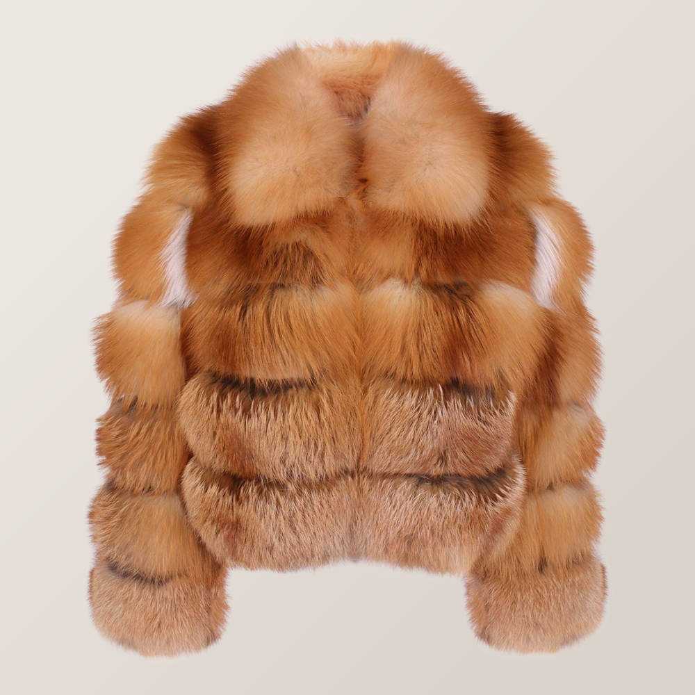 Villa Blvd Ǝntourage Collier Renarde Fur Coat