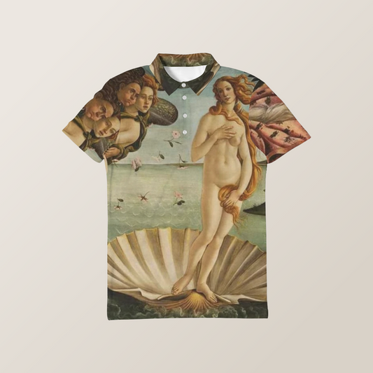 Villa Blvd Ǝntourage Birth Of Venus Polo Shirt