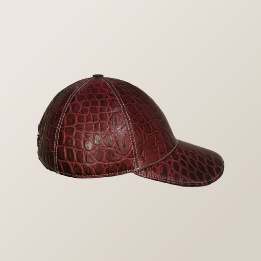 Villa Blvd Ǝntourage Par Deux Leather Cap