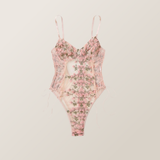 Villa Blvd Ǝntourage Fleur Jardin Lingerie Bodysuit