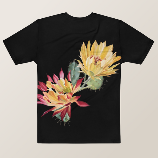 Villa Blvd Ǝntourage Cactus Fleur Tee - Black