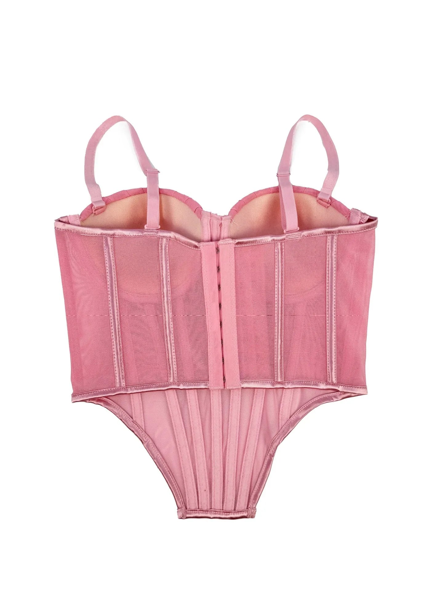 Villa Blvd Mesh Transparent Corset ☛ Multiple Colors Available ☚