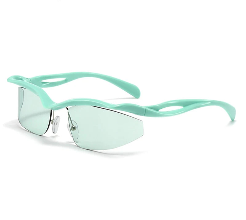 Villa Blvd Split Rem Cat-Eye Sunglasses ☛ Multiple Colors Available ☚