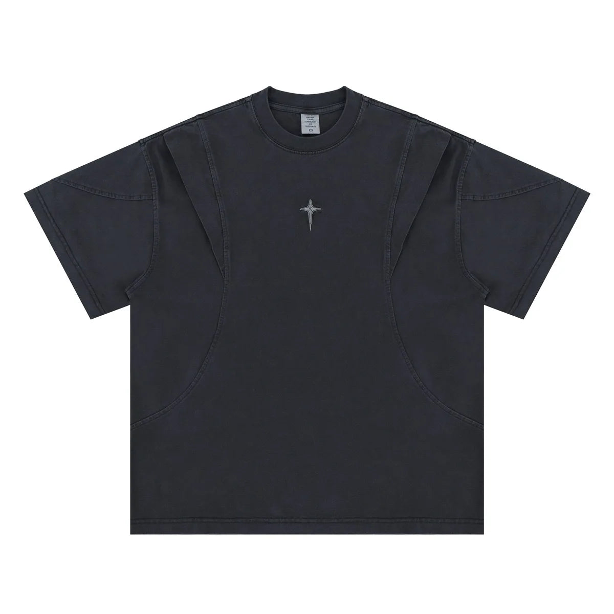 Villa Blvd Panelled Star T-Shirt ☛ Multiple Colors Available ☚