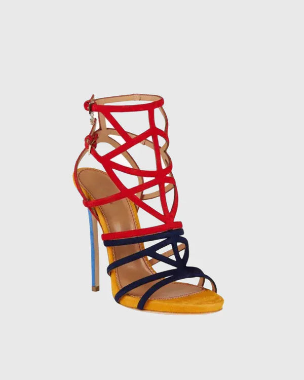 VIlla Blvd Contrast Panel Gladiators Sandals ☛ Multiple Styles Available ☚