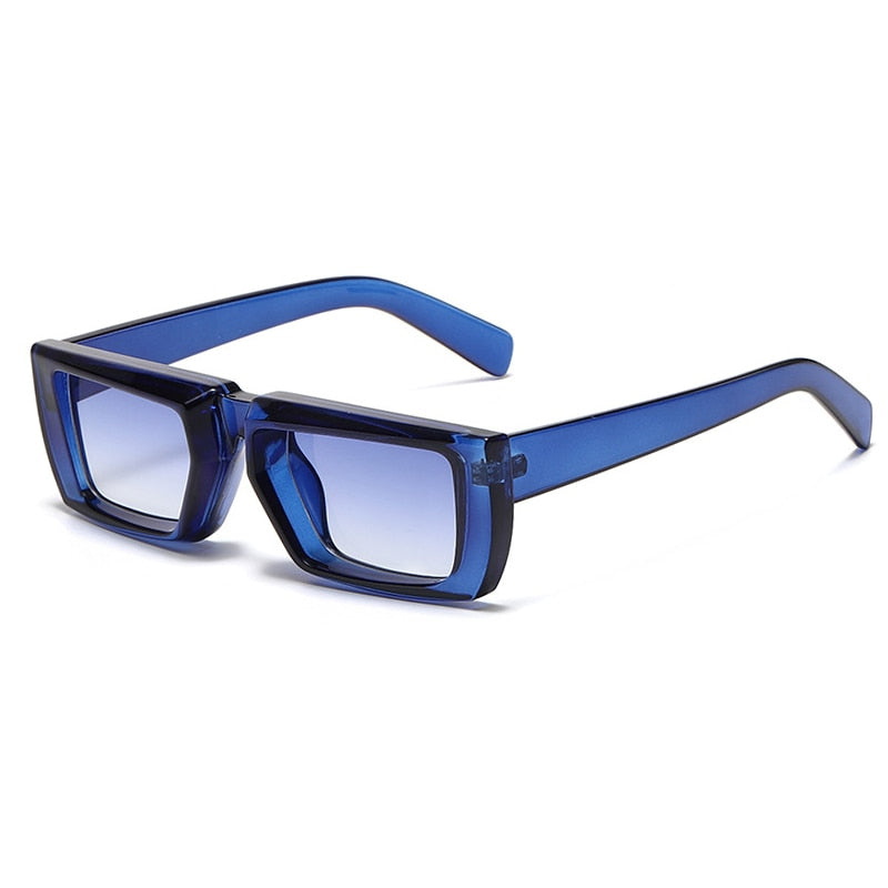 Villa Blvd Vintage Wide Rectangle Sunglasses ☛ Multiple Colors Available ☚