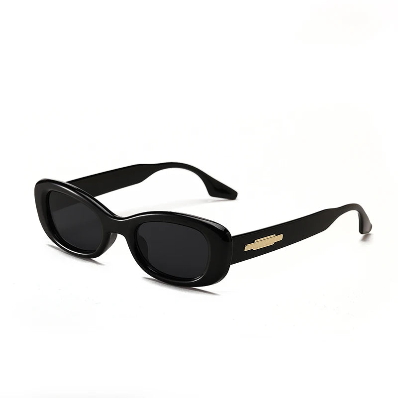 Villa Blvd Retro Contrast Oval Sunglasses ☛ Multiple Colors Available ☚