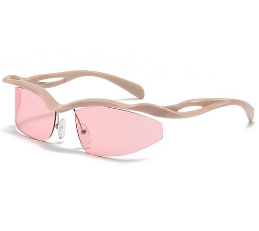 Villa Blvd Split Rem Cat-Eye Sunglasses ☛ Multiple Colors Available ☚