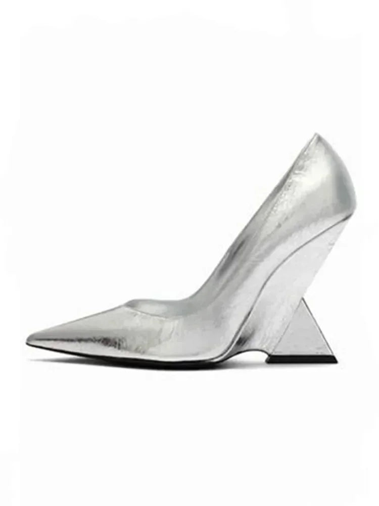 Villa Blvd Lacquer Passenger Heels ☛ Multiple Colors Available ☚