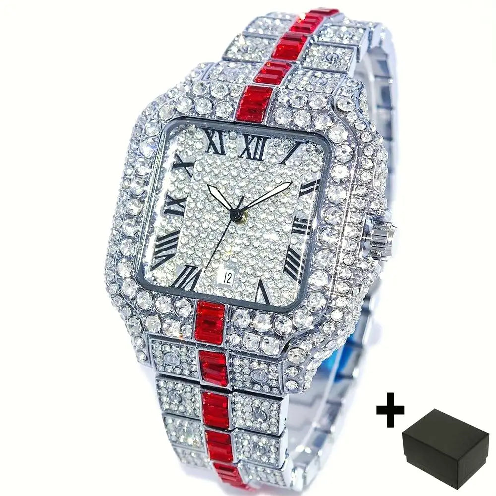 Villa Blvd The Quartz Diamond Date Watch ☛ Multiple Colors Available ☚