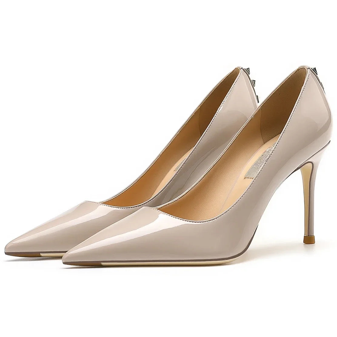 Villa Blvd Rivet Stiletto Heels ☛ Multiple Colors Available ☚