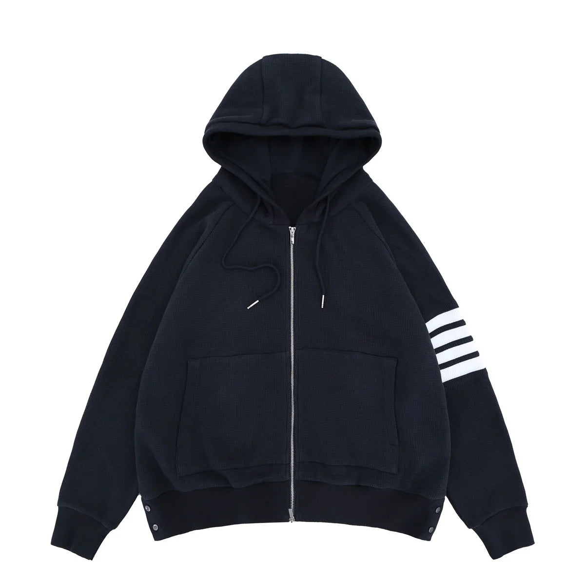 Villa Blvd Oxford Striped Hoodie ☛ Multiple Colors Available ☚