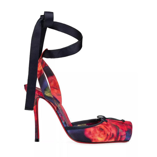 Villa Blvd French Ballet Strap Heels