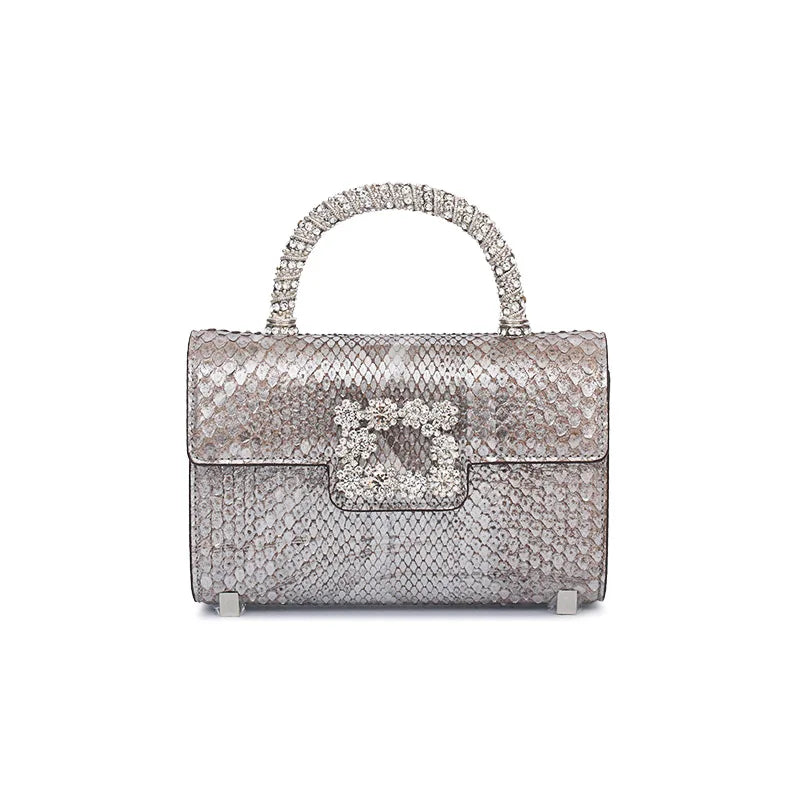 Villa Blvd Viper Diamond Buckle Handbag ☛ Multiple Colors Available ☚