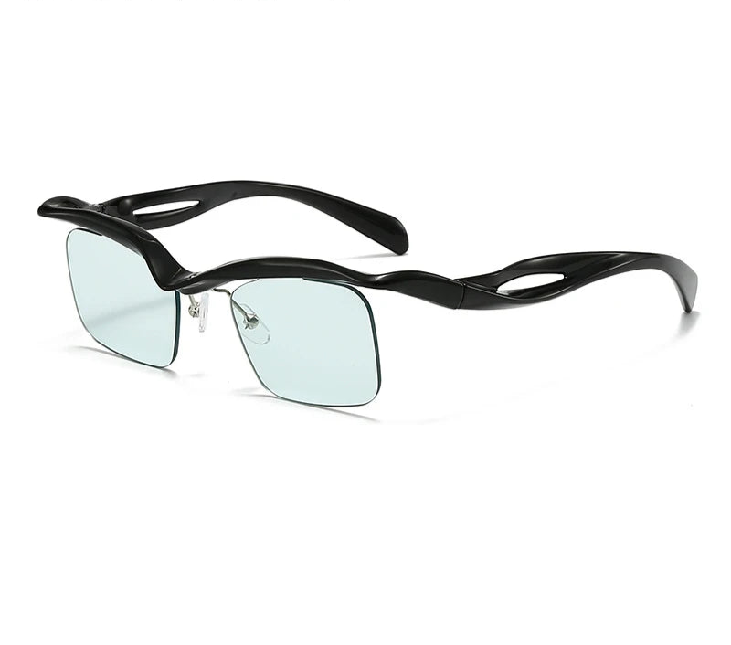 Villa Blvd Split Rim Square Sunglasses ☛ Multiple Colors Available ☚