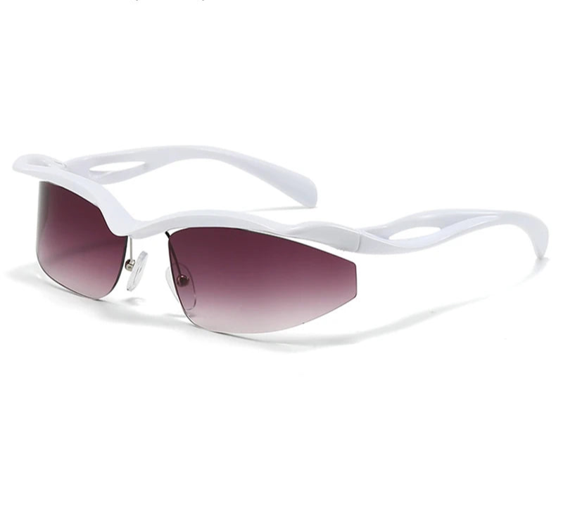 Villa Blvd Split Rem Cat-Eye Sunglasses ☛ Multiple Colors Available ☚