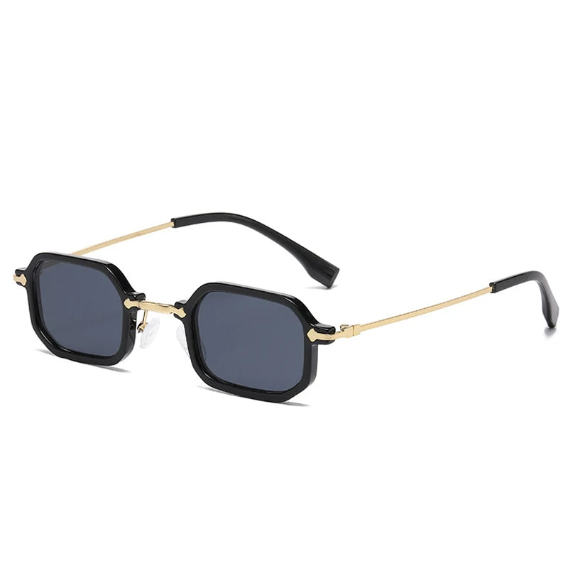 Villa Blvd Retro Chrome Square Sunglasses ☛ Multiple Colors Available ☚