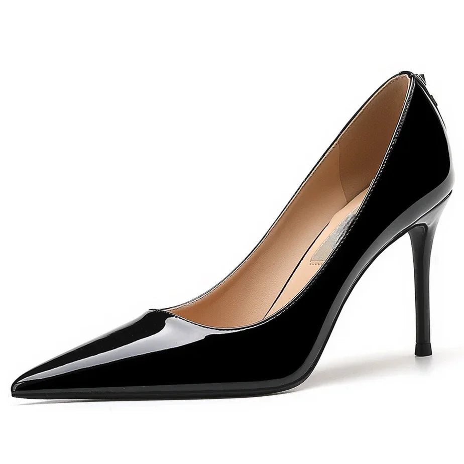 Villa Blvd Rivet Stiletto Heels ☛ Multiple Colors Available ☚