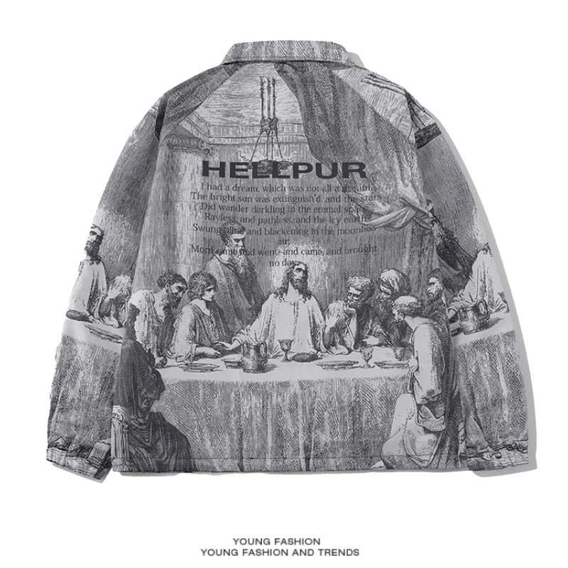 Villa Blvd Christ Supper Portrait Jacket