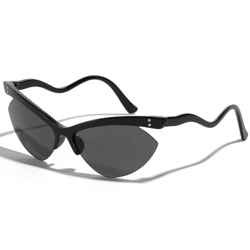 Villa Blvd Retro Wave Cat-Eye Sunglasses  ☛ Multiple Colors Available ☚