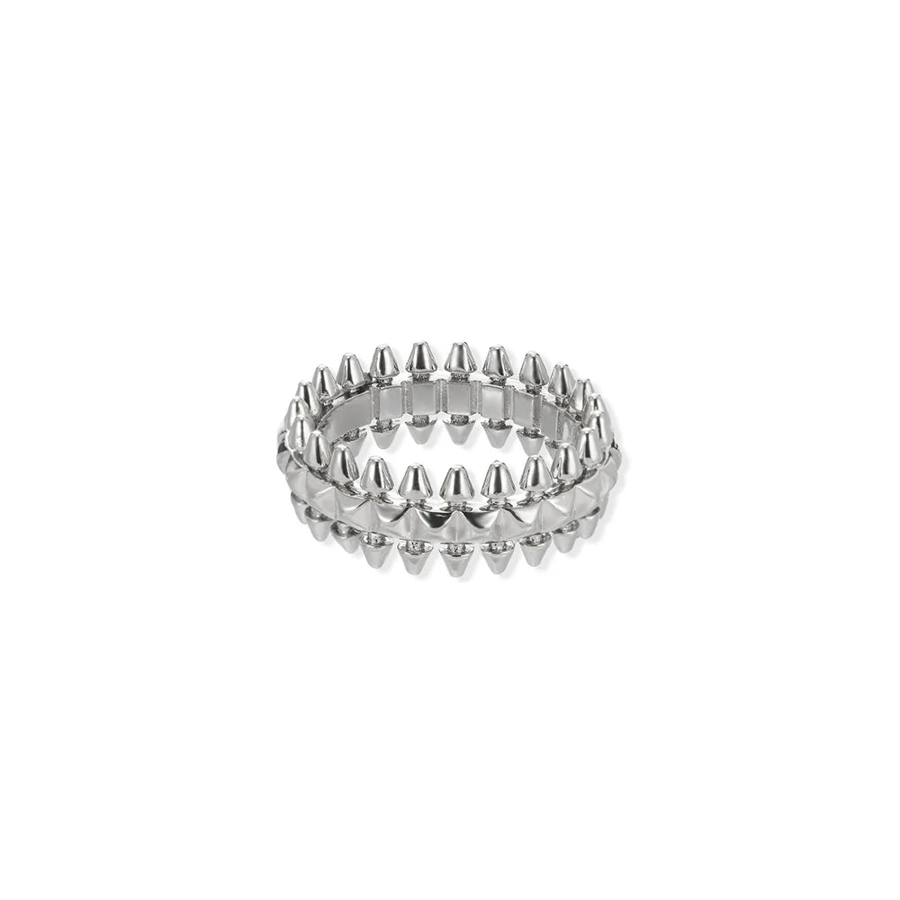 Villa Blvd Rivet Stainless Steel Rings ☛ Multiple Colors Available ☚