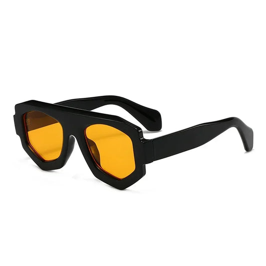 Villa Blvd Vintage Frame Flat Sunglasses ☛ Multiple Colors Available ☚