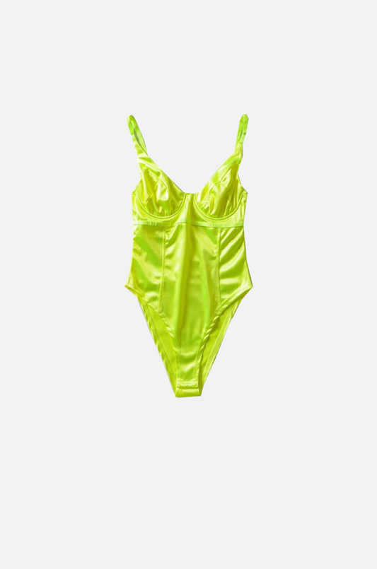 Villa Blvd Fluorescent Cami Bodysuit ☛ Multiple Colors Available ☚