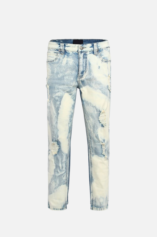 Villa Blvd Distressed Denim Jeans