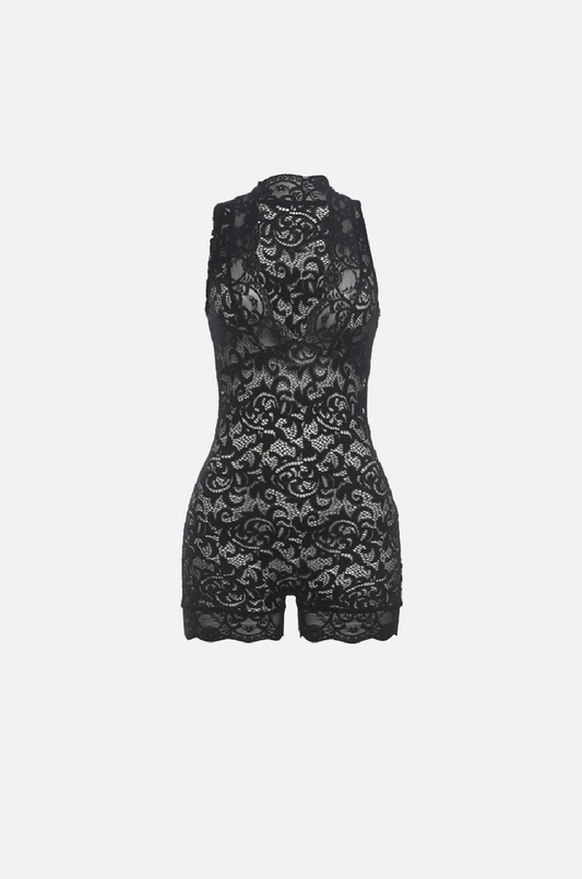 Villa Blvd Lace Playsuit