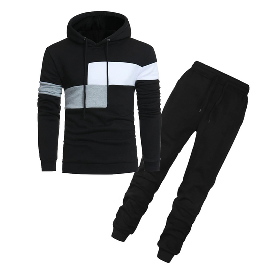 Villa Blvd Sports Block Sweatsuit Set ☛ Multiple Colors Available ☚