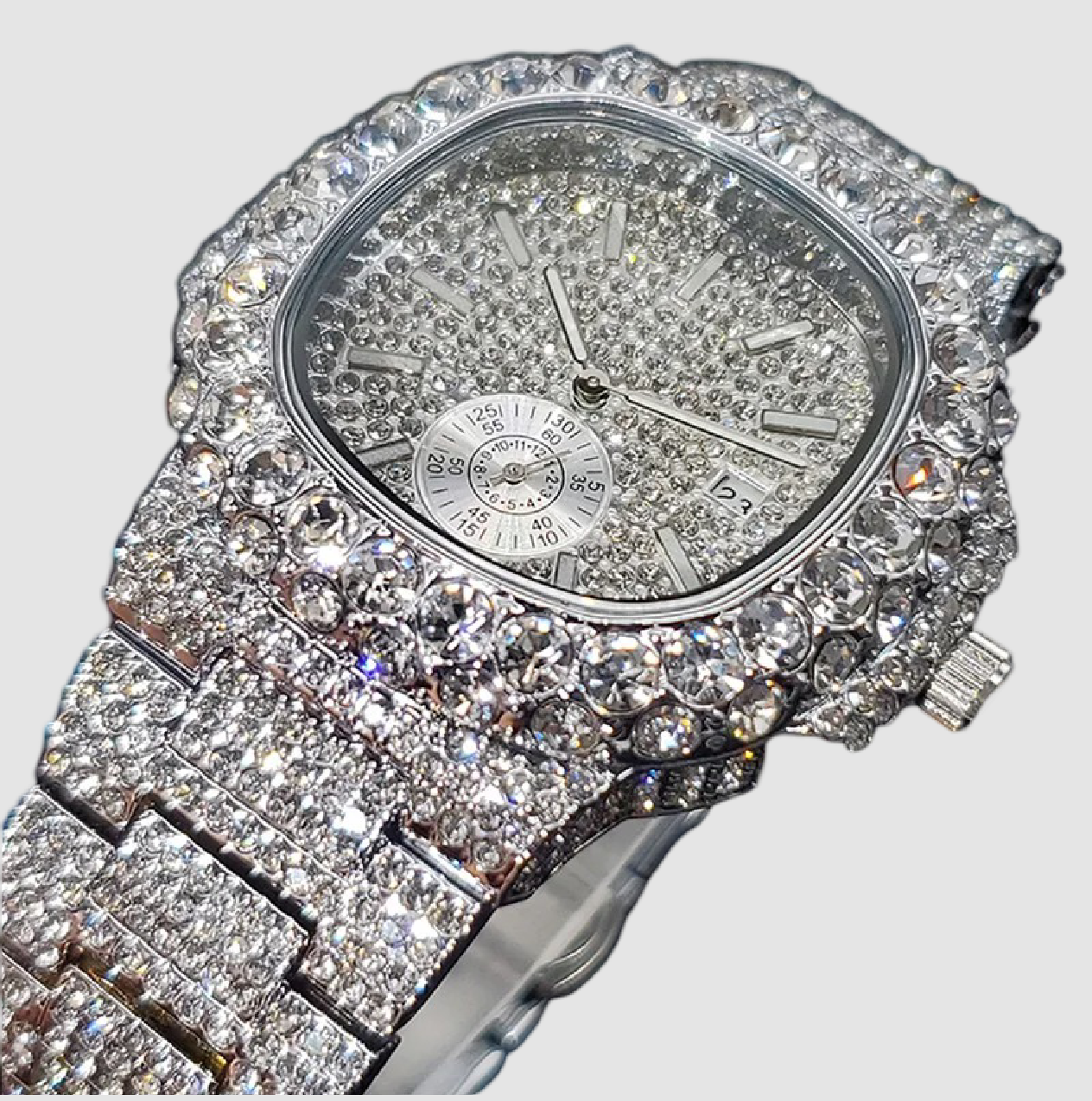 Villa Blvd Royal Diamond Bouquet Date Watch ☛ Multiple Colors Available ☚